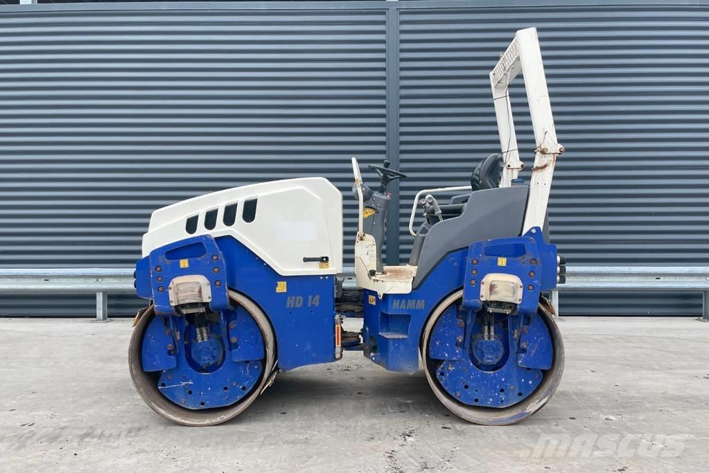 Hamm HD 14 VV Tvilling tromle