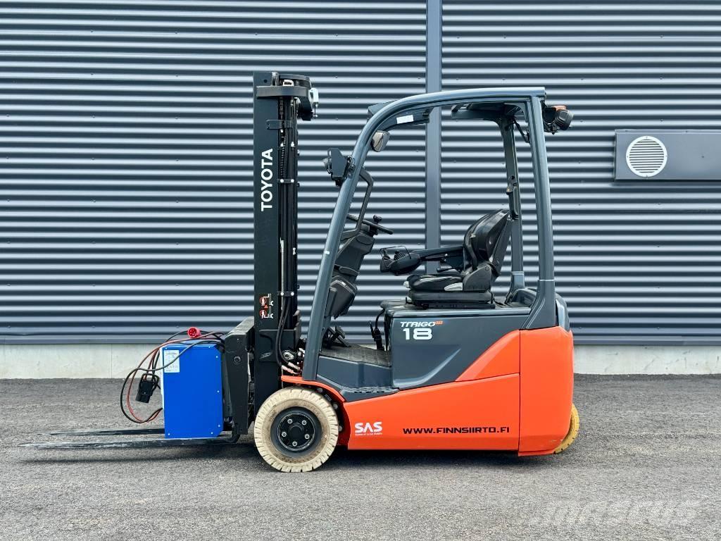 Toyota 8FBEKT18T El gaffeltrucks