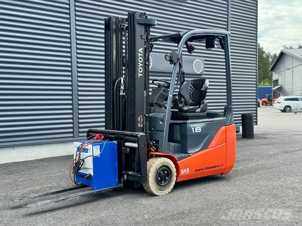 Toyota 8FBEKT18T El gaffeltrucks