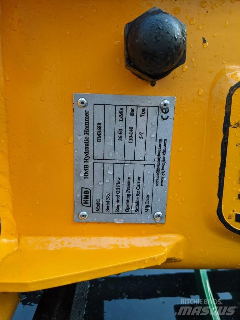  Hanmen HMB680 Hydraulik / Trykluft hammere