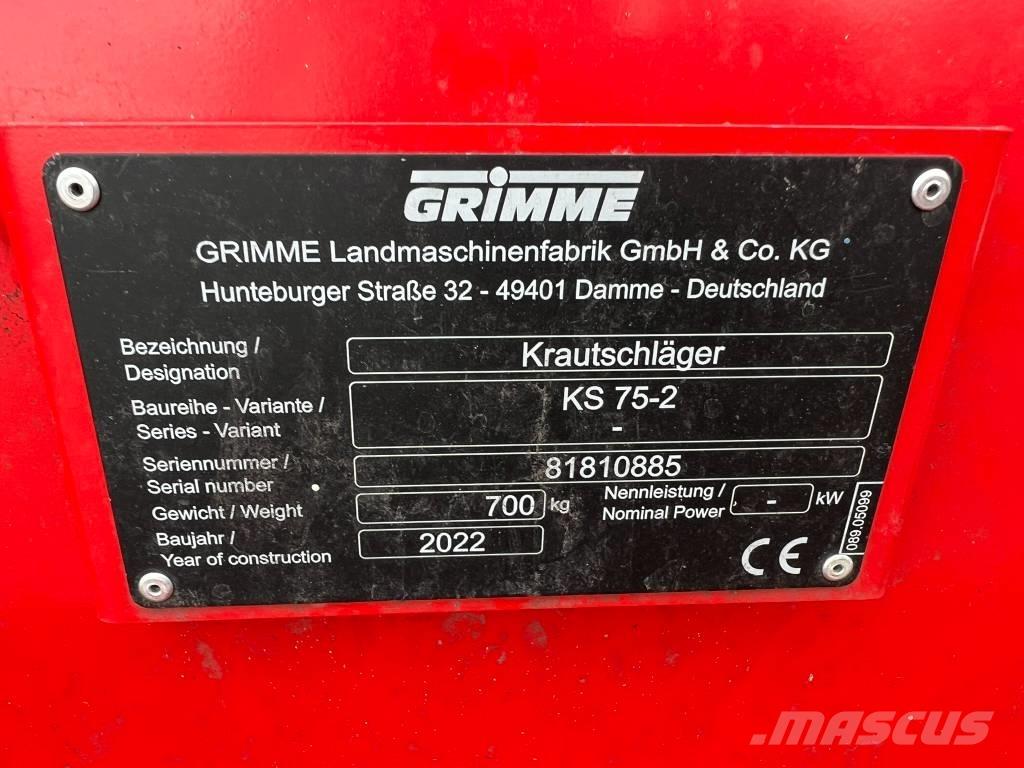 Grimme KS 75-2 Topknusere