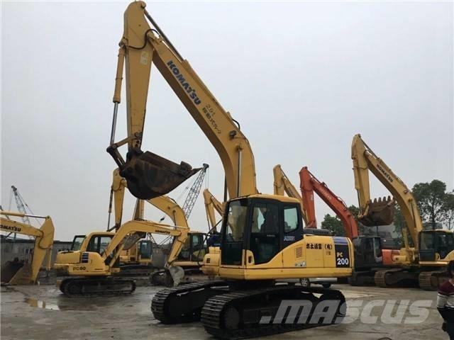 Komatsu pc200-7 Gravemaskiner på larvebånd
