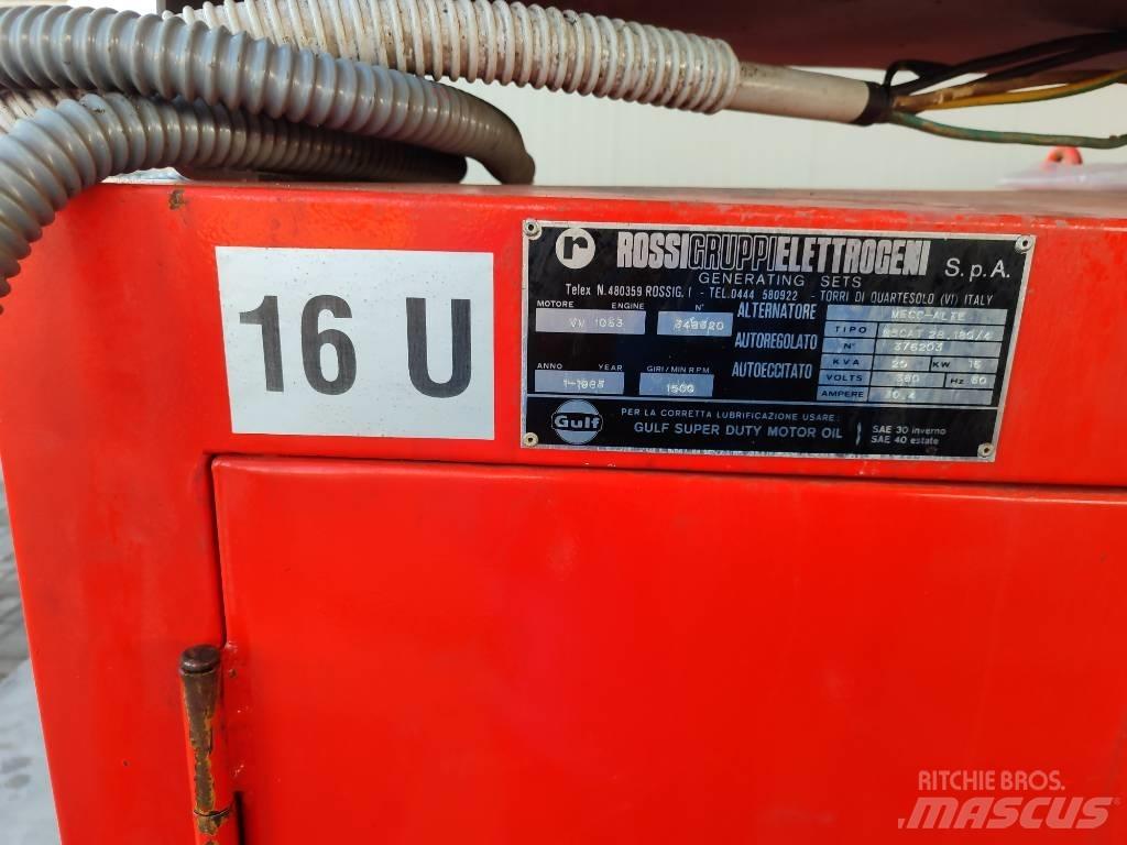Rossi 16u Dieselgeneratorer