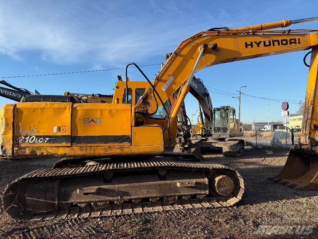 Hyundai 210Lc Gravemaskiner på larvebånd
