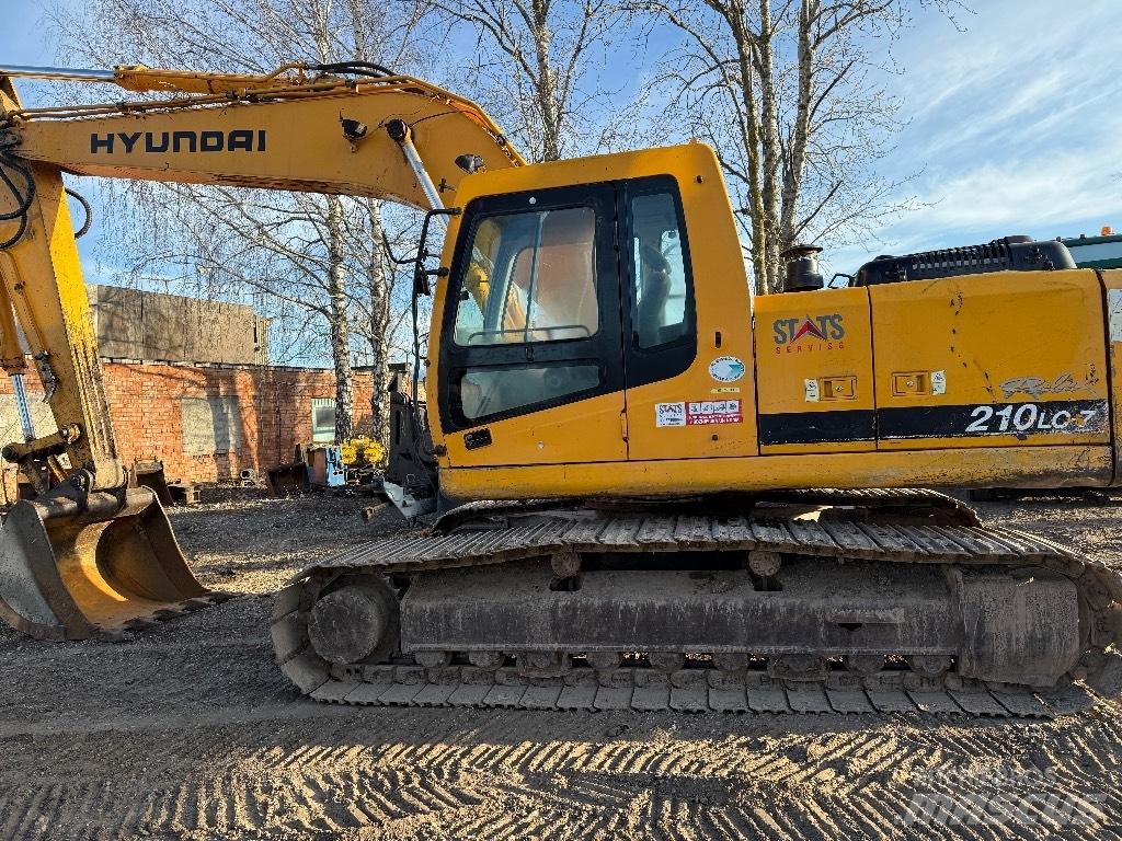 Hyundai 210Lc Gravemaskiner på larvebånd