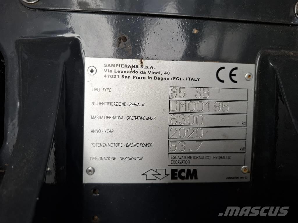 ECM 85 SB Midi-gravemaskiner 7t - 12t