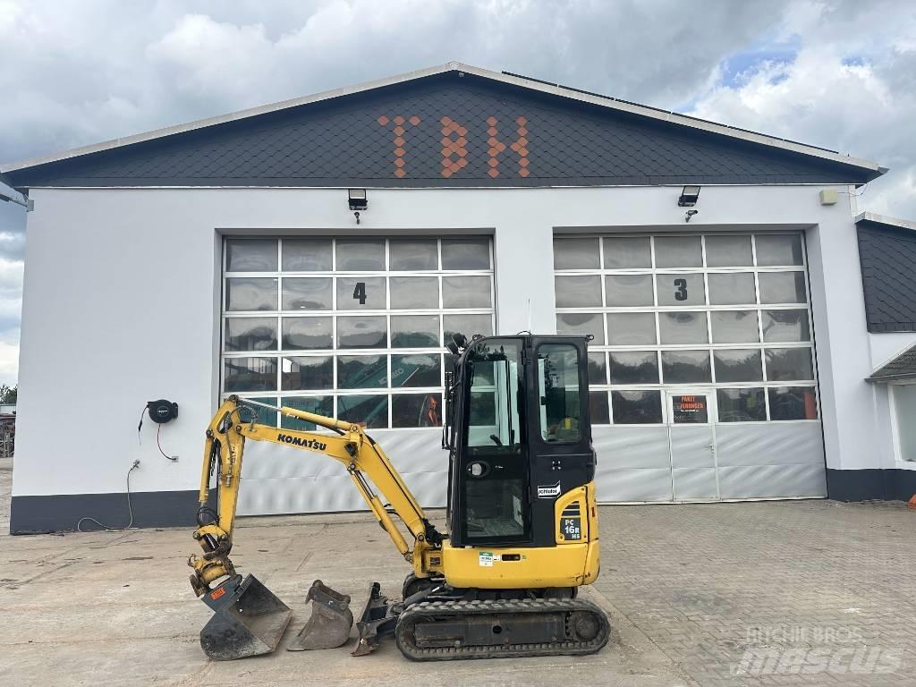 Komatsu PC 16 R-3HS Minigravemaskiner