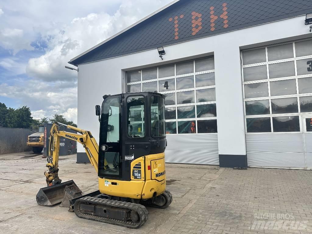 Komatsu PC 16 R-3HS Minigravemaskiner