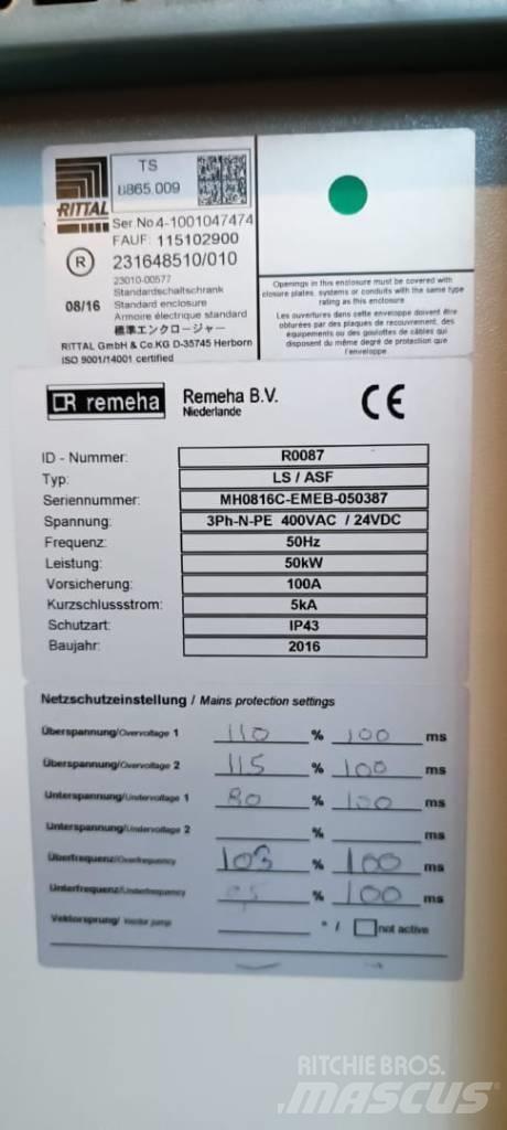  Remeha ELW 50-100 Gasgeneratorer