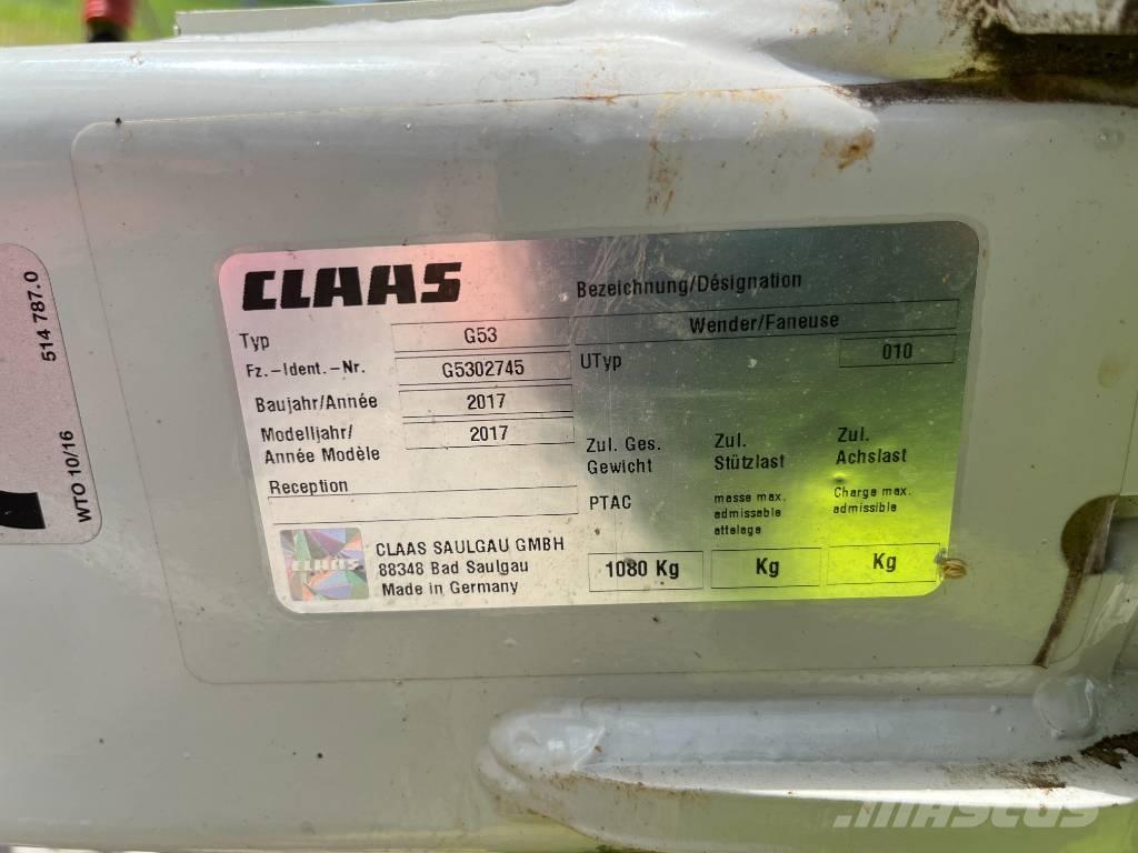 CLAAS Volto 800 River og høvendere
