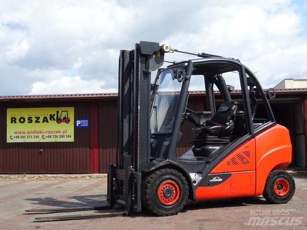 Linde H35D-02 Diesel gaffeltrucks