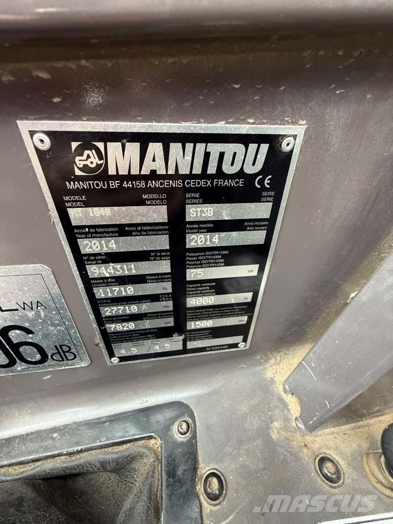 Manitou MT 1840 ST3B Teleskoplæssere