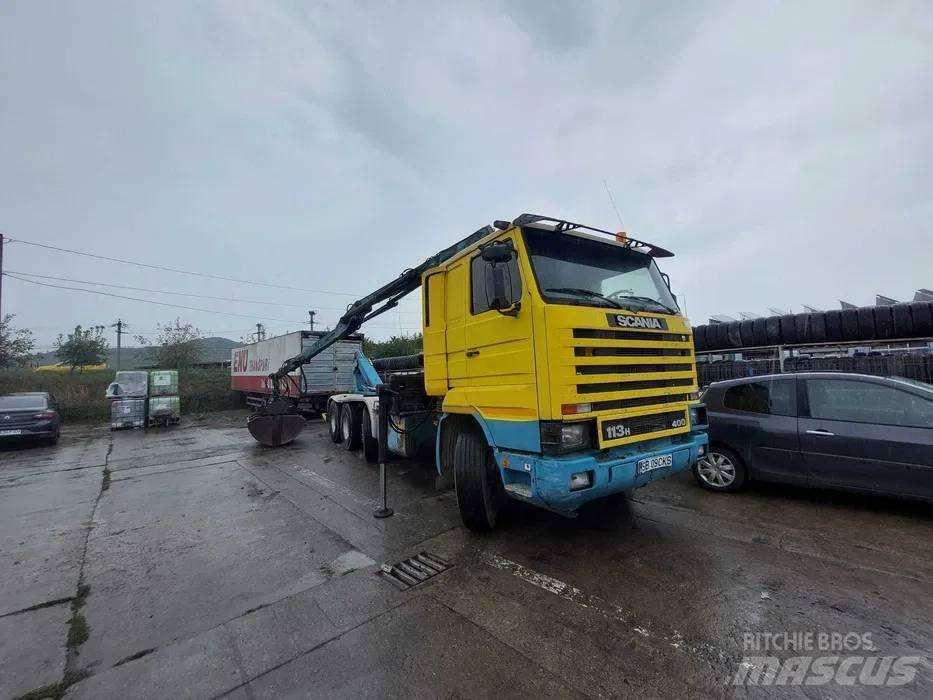Scania 380 Lastbil med kran