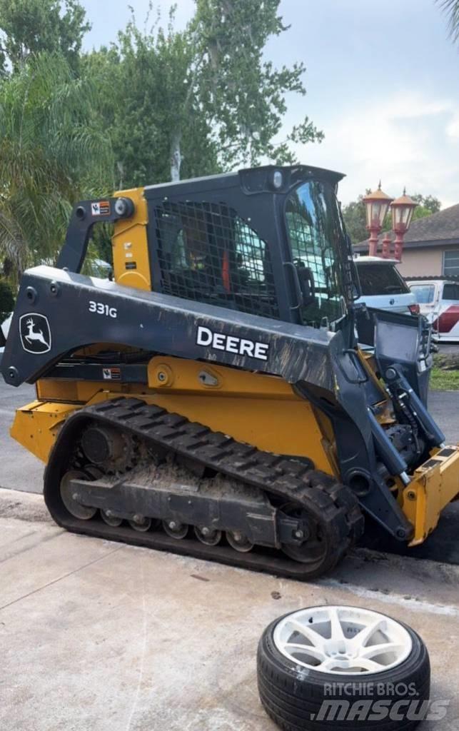 John Deere 331G Minilæsser - skridstyret