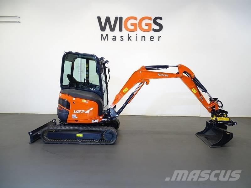 Kubota U 27-4 Minigravemaskiner