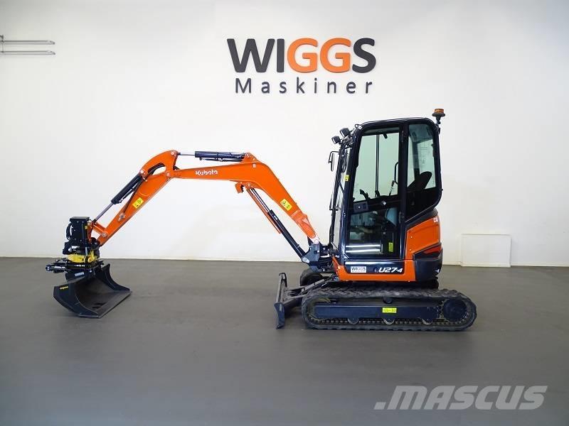 Kubota U 27-4 Minigravemaskiner