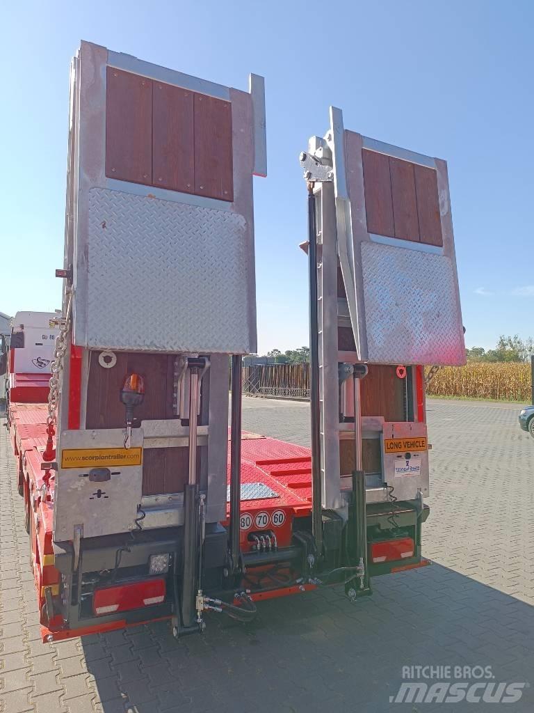  Scorpion 3 osie SAF Semi-trailer blokvogn