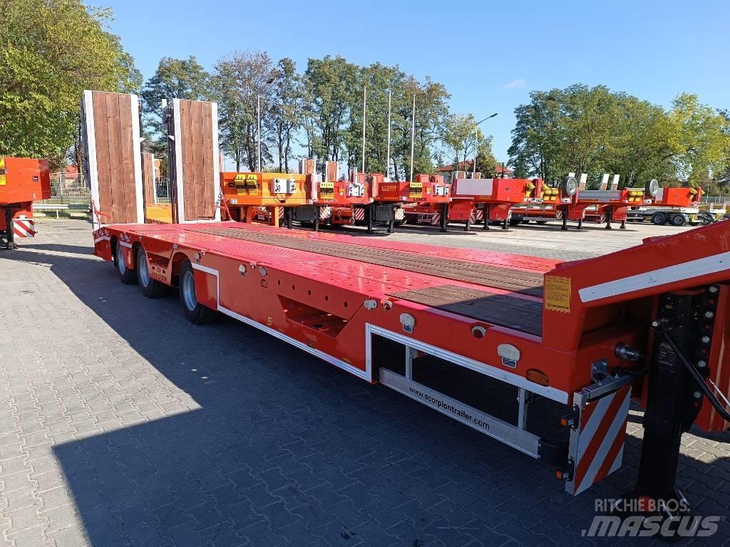  Scorpion 3 osie SAF Semi-trailer blokvogn