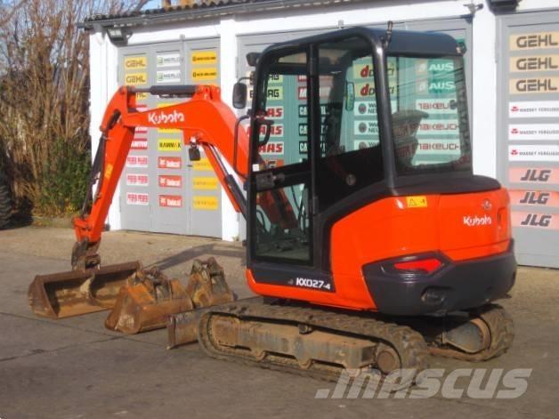 Kubota KX027-4 Minigravemaskiner