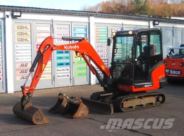 Kubota KX027-4 Minigravemaskiner