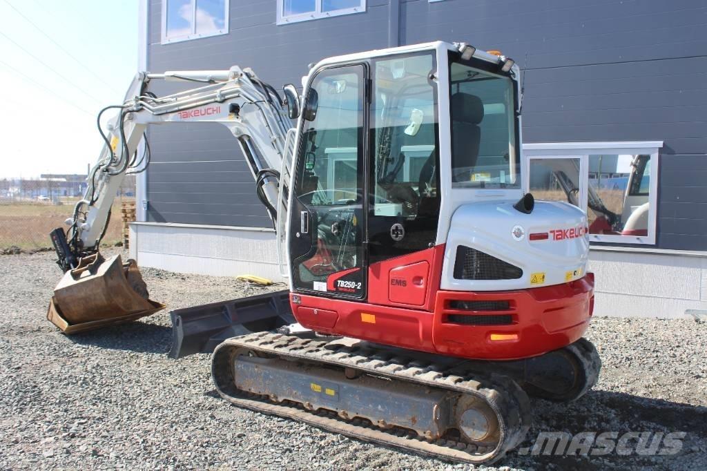 Takeuchi TB 250 Minigravemaskiner