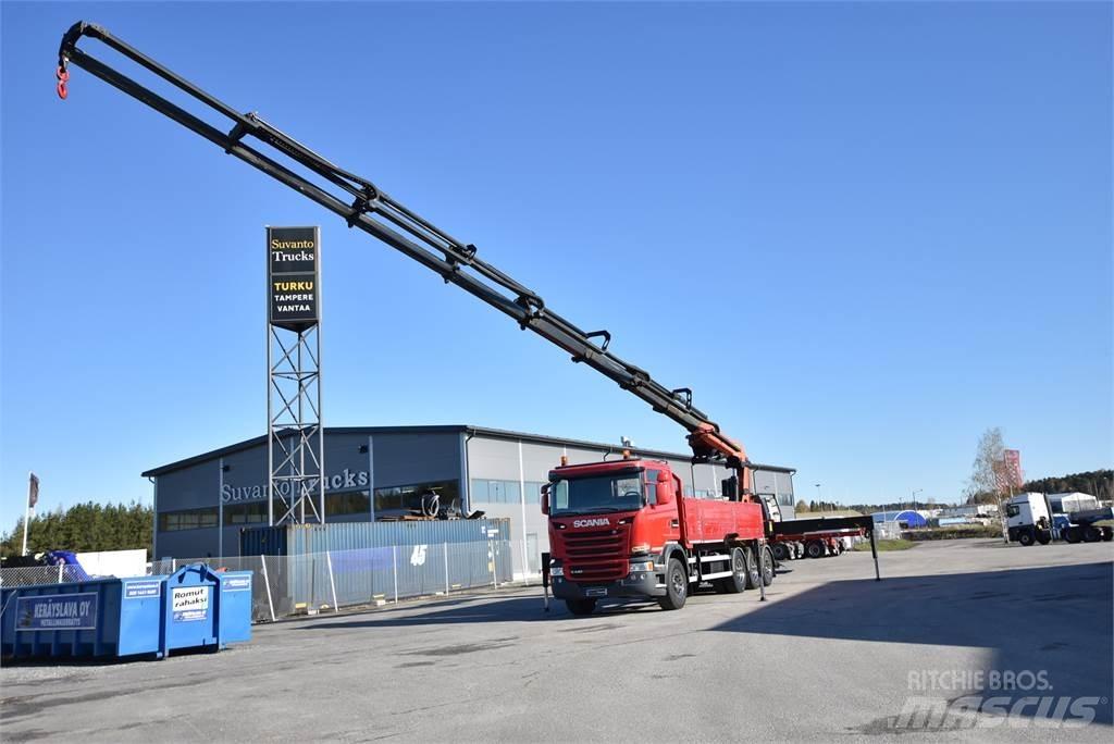 Scania G440 8X4 Lastbil med kran
