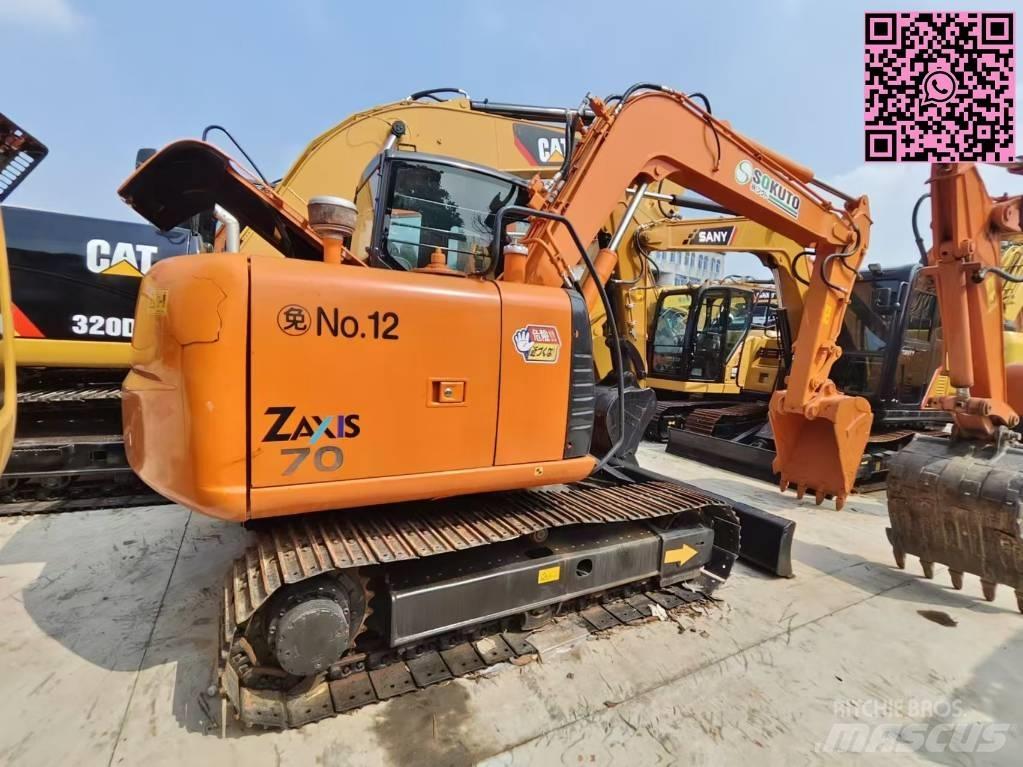 Hitachi ZX 70 Minigravemaskiner
