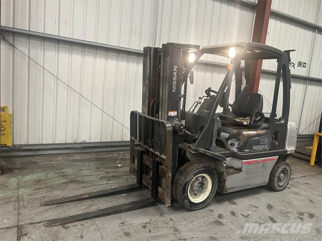 Nissan Y1D2A25Q Diesel gaffeltrucks