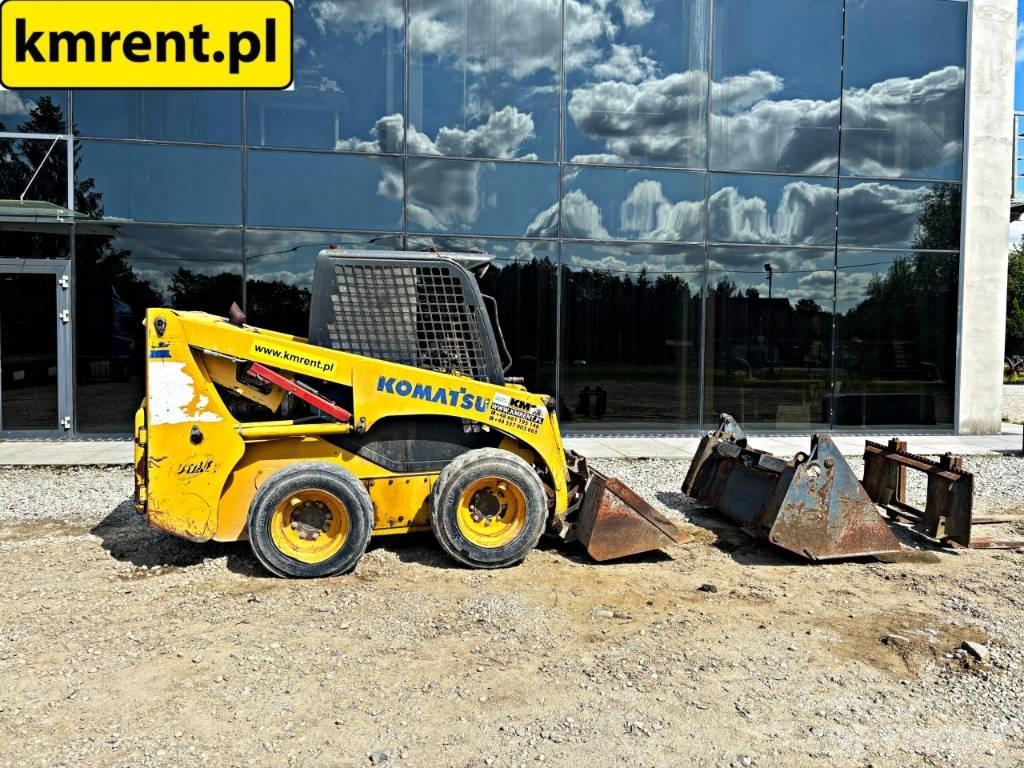 Komatsu SK 815 Minilæsser - skridstyret