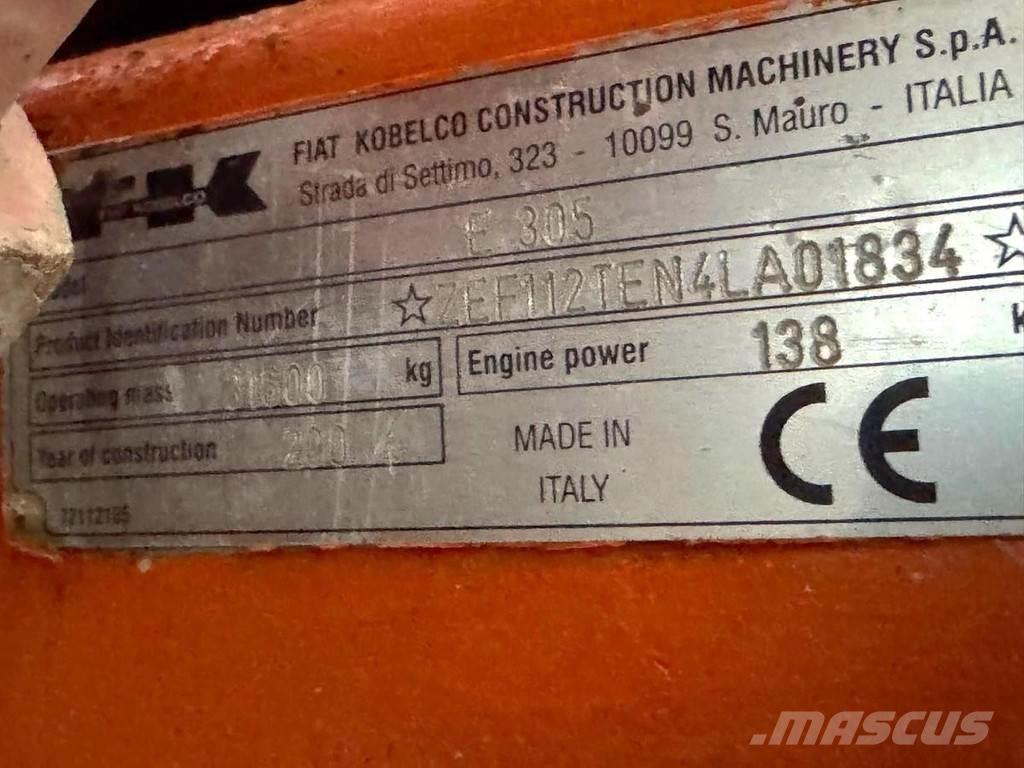 Fiat KOBELCO E305 Special gravemaskiner