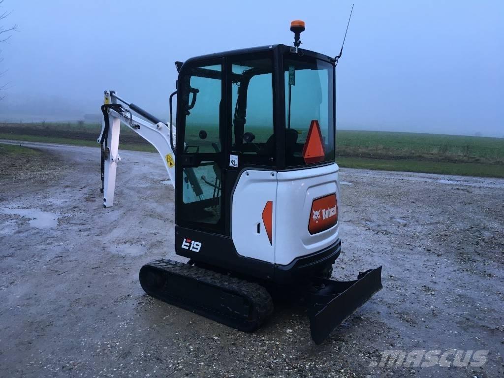 Bobcat E 19 Minigravemaskiner