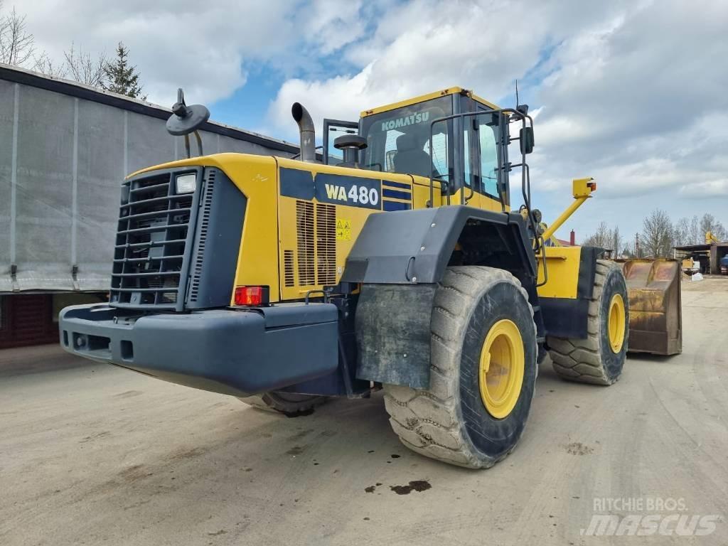 Komatsu WA 480-6 Læssemaskiner på hjul