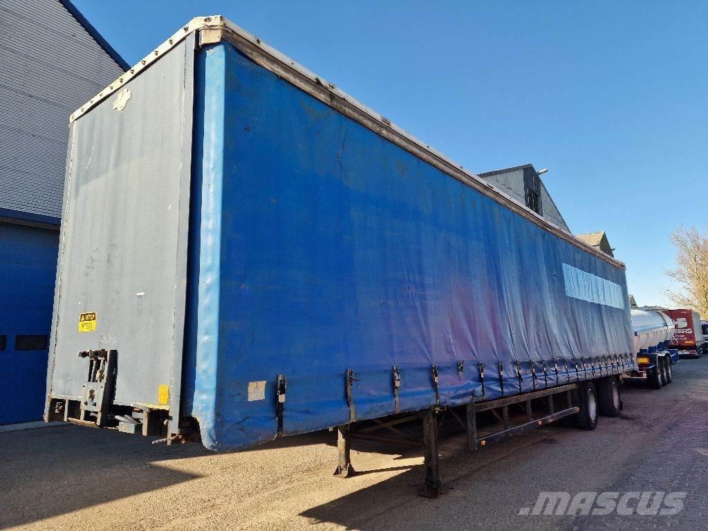  Ligthart 1220 SA-1 Semi-trailer med Gardinsider