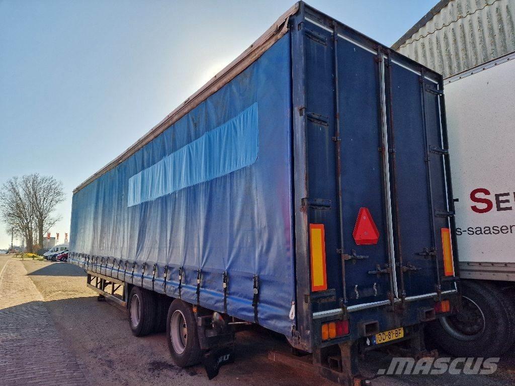  Ligthart 1220 SA-1 Semi-trailer med Gardinsider