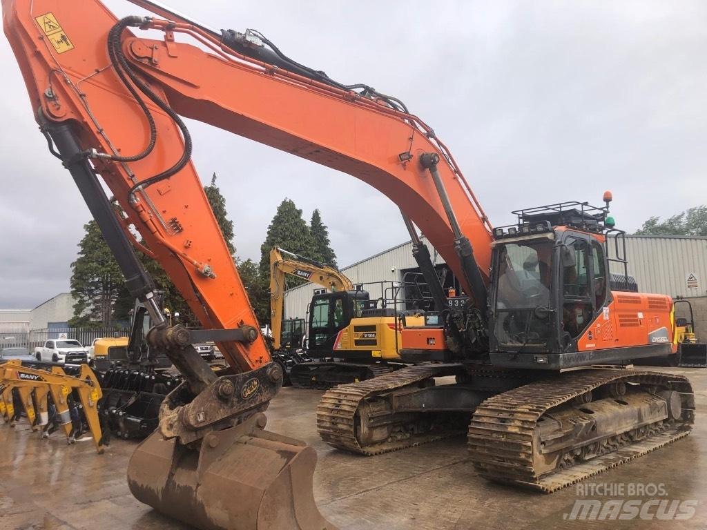Doosan DX380LC-5 Gravemaskiner på larvebånd