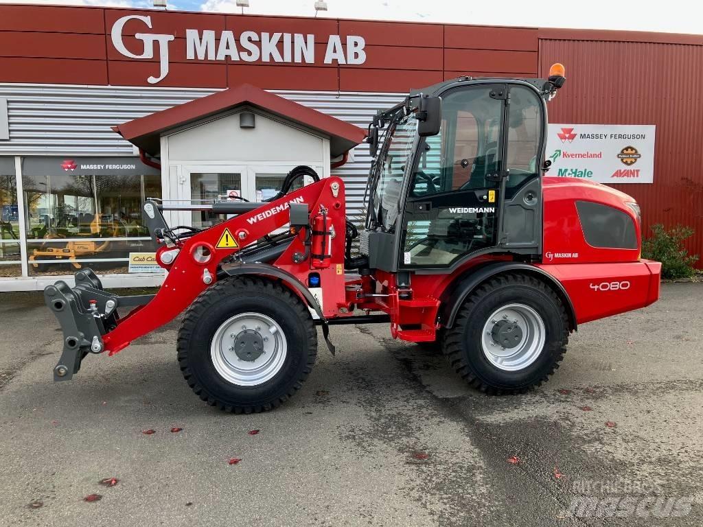 Weidemann 4080 Læssemaskiner på hjul