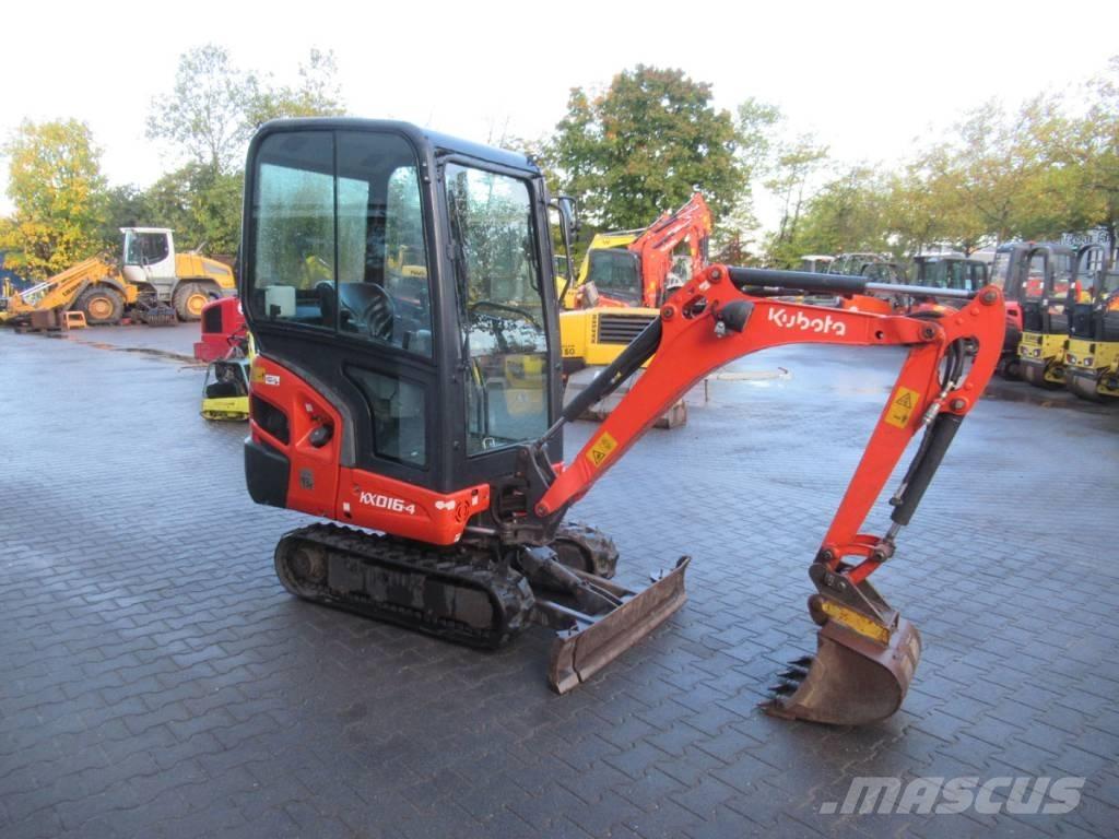 Kubota KX 016-4 Minigravemaskiner