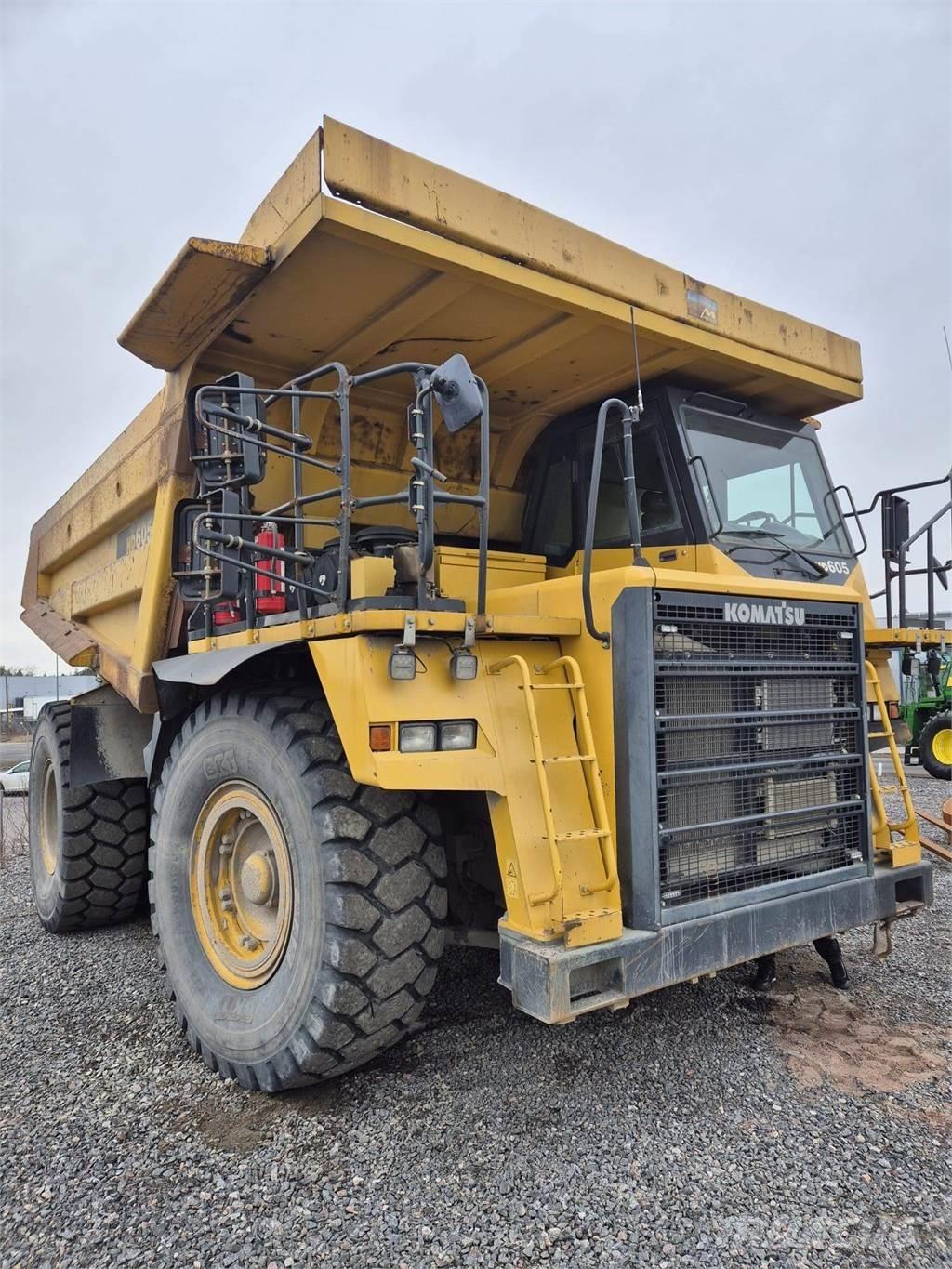 Komatsu HD605 Terrængående lastbiler