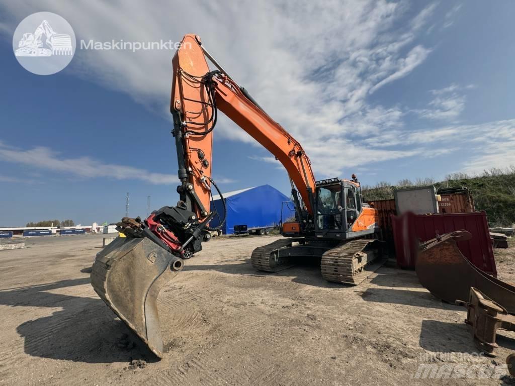 Doosan DX 255 LC-5 Gravemaskiner på larvebånd