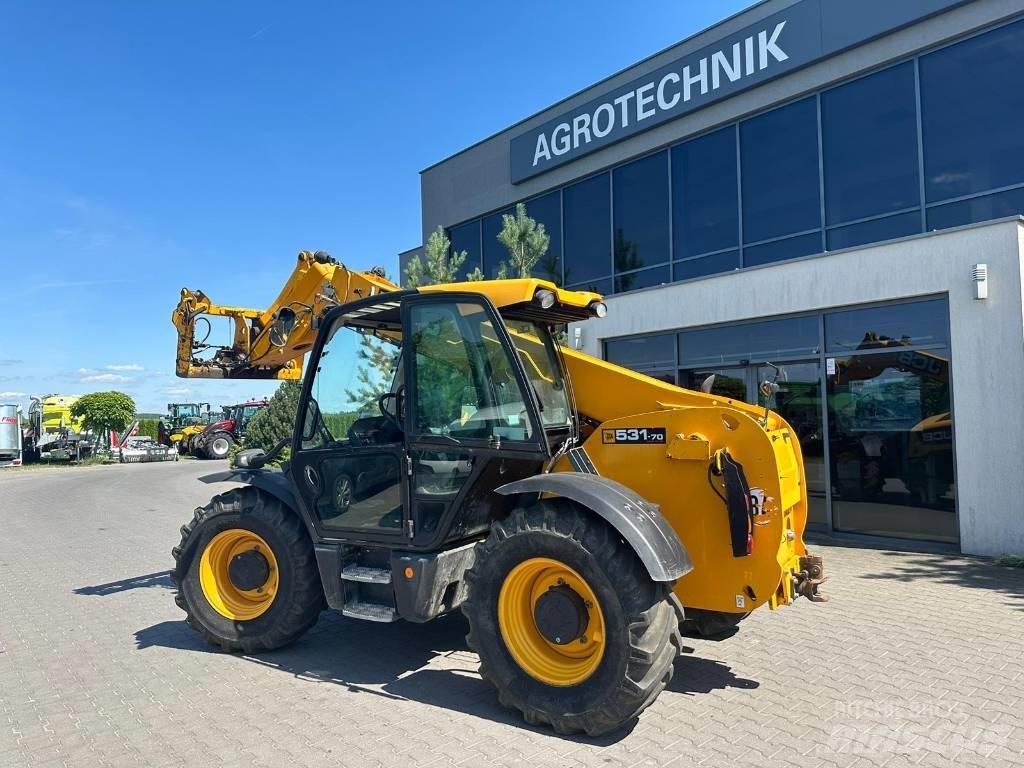 JCB 531-70 Agri Plus Teleskoplæssere til landbrug