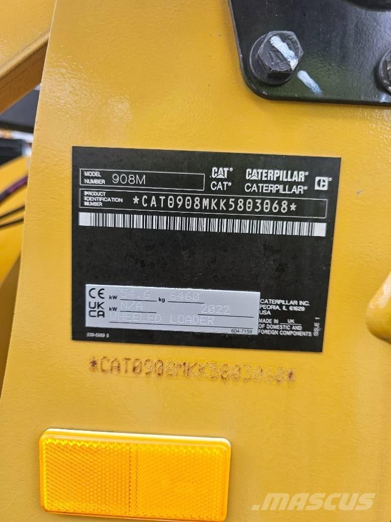 CAT 908 M Læssemaskiner på hjul