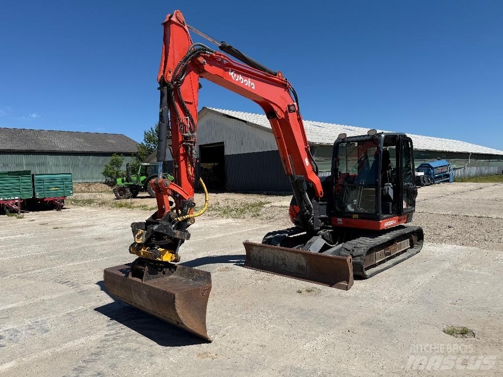 Kubota KX080-4 Midi-gravemaskiner 7t - 12t