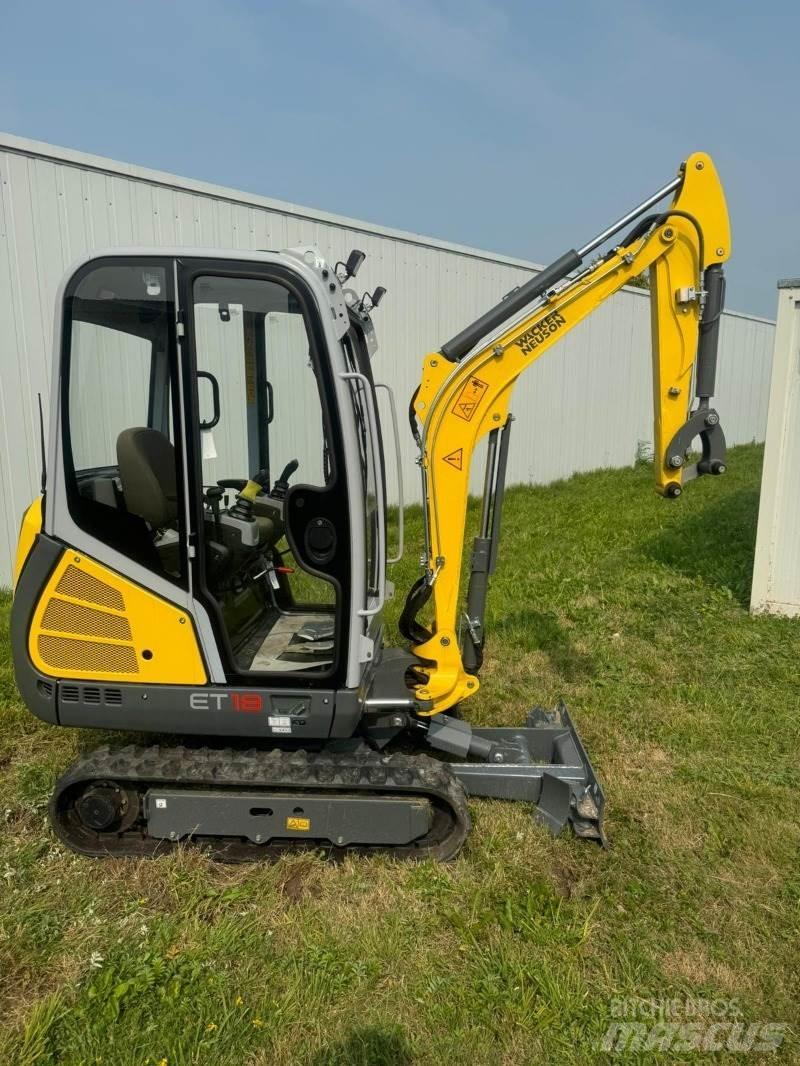 Wacker ET 18 Minigravemaskiner