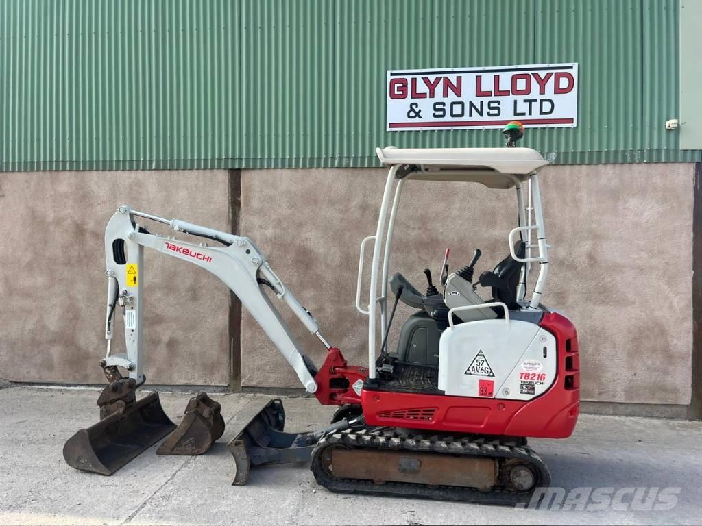 Takeuchi TB 216 Minigravemaskiner