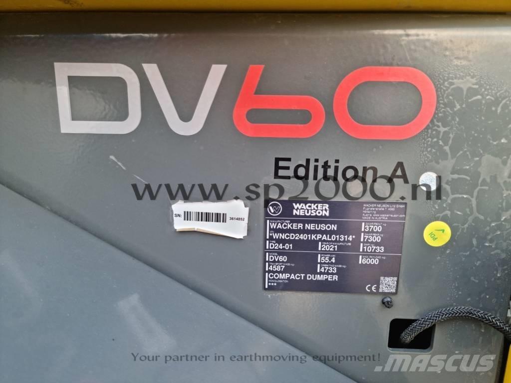 Wacker Neuson DV 60 Dumpere