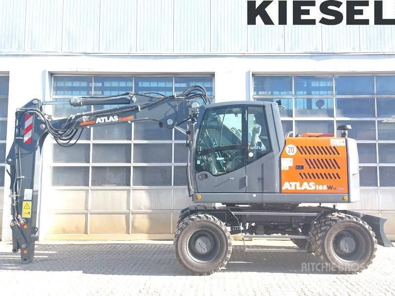 Atlas 165 W Gravemaskiner på hjul
