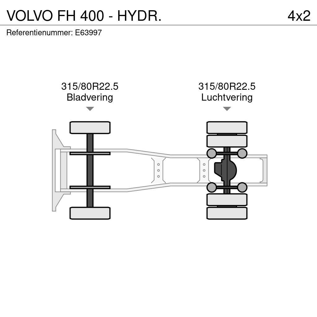 Volvo FH 400 - HYDR. Trækkere