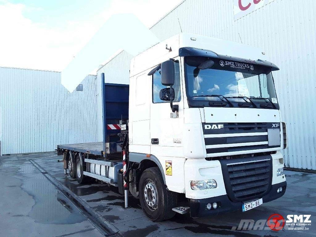 DAF 105 XF 460 6x2 Lastbil med lad/Flatbed