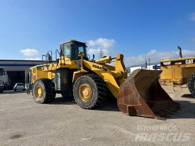 Komatsu WA 600-6 Læssemaskiner på hjul
