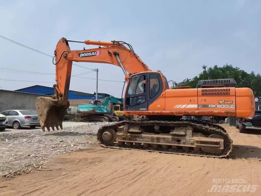 Doosan DX 500 LC Gravemaskiner på larvebånd